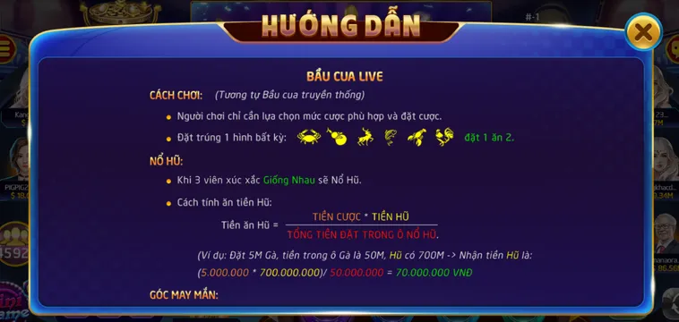 Bầu Cua Livestream Tại RikVip Trải Nghiệm Giải Trí Đỉnh Cao Cho Mọi Người