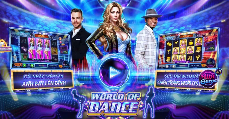 Nổ Hũ World Of Dance Tại RikVip Vũ Điệu Săn Tiền Tỷ Đỉnh Cao