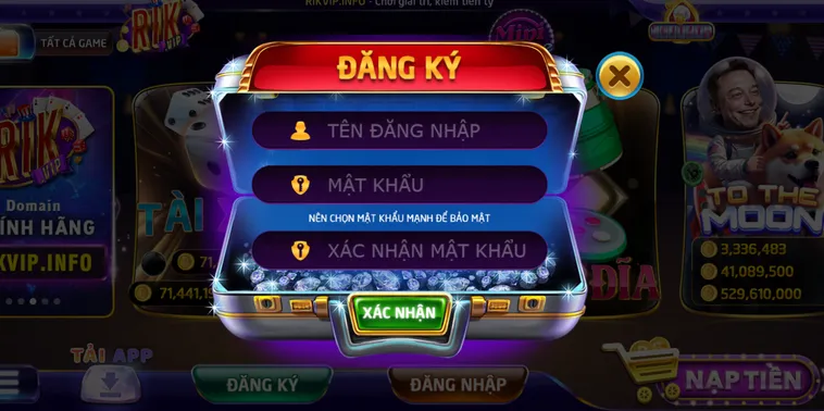Đăng Ký RikVip Trở Thành Hội Viên Chính Thức Cùng Hàng Ngàn Ưu Đãi