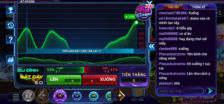 Minigame Đu Đỉnh Bắt Đáy Tại RikVip Cơ Hội X2 Tài Khoản Trong Tích Tắc
