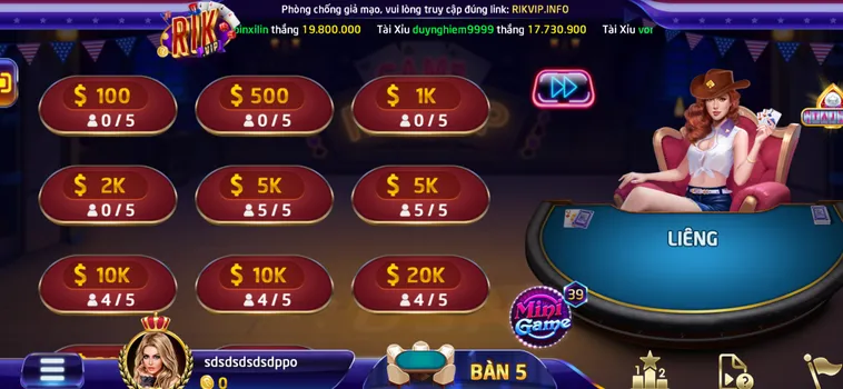 Trải Nghiệm Sảnh Liêng Tại RikVip Đẳng Cấp Nhất Cho Các Tay Chơi Sát Phạt