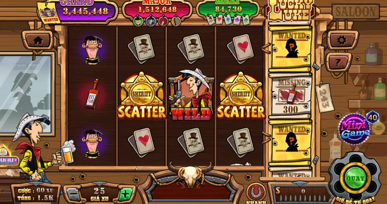 Khám Phá Siêu Phẩm Nổ Hũ Lucky Luke Tại RikVip Săn Thưởng Cực Khủng