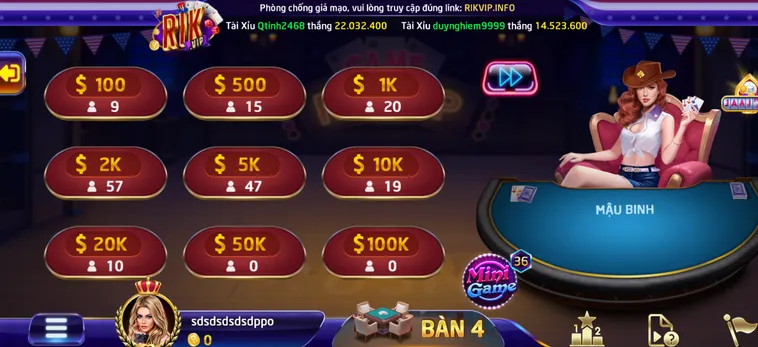Mậu Binh Tại RikVip Trải Nghiệm Xếp Bài Đỉnh Cao Cho Cược Thủ