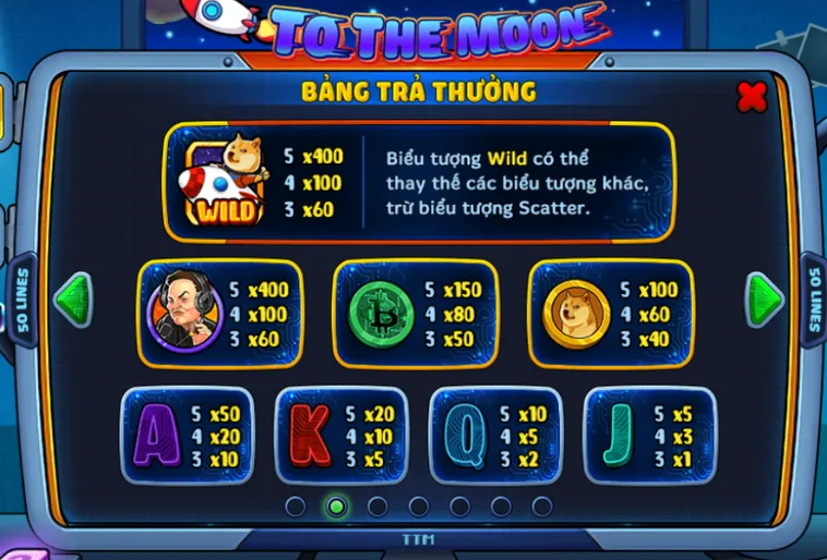 Khám Phá Siêu Phẩm Nổ Hũ To The Moon Tại RikVip Săn Thưởng Cực Khủng